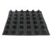 Modern Design Black HDPE Plastic Drainage Board for Effective Sloping Roof Greening