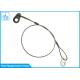 High Tensile Lifting Wire Rope Sling With Steel Tabs For Hanging Lights