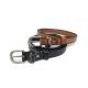 Retro Pin Buckle 2.3cm Womens Genuine Leather Belt For Jeans