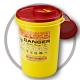 0.7 Litre Sharps disposal container, Sliding Lid, Red,Sharps Container  | WinnerCare