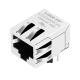 HFJ11-1G02EAA Single Port Ethernet RJ45 Female Connector LPJG0805CNL