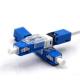 Mechanical Fiber Optic Connector Pre Embedded SC APC UPC Low Insertion Loss