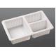 E-40 clamshell food container