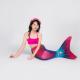 Custom Mermaid Tail For Swimming With Monofin For Amusement Park Performance