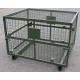 Wire Mesh Stackable Pallet Boxes Metal Cage IBC Q235 Material CE Certification