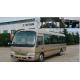 7.5 Meter Coaster Diesel Mini Bus , School City Bus 2982cc Displacement