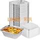 Wrinkle Wall H24 Aluminum Foil Pan For Hotel Restaurant Food Storage