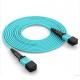 OM3 Mpo To Mpo Fiber Cable Indoor Data Center Waterproof Mtp Patch Cord