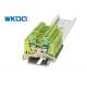 280-107 Multiple Functions Spring Cage Connection Terminal Block , Spring Loaded Wire Terminal Feed Through