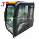 E312C 320C 330C Carter Excavator Cabin Black And Yellow Color