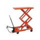 Compact Transport Trolley Pneumatic Scissor Lift Table