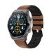 Long Standby 160X128 Business Movement Smartwatch , Leather Strap 1.3 Inch Smart Watch