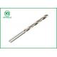 Roll Forged HSS Drill Bits Half Ground White Finished Straight Shank DIN 338