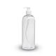 750ml Clear Bullet Plastic Hand Soap Pump Bottles Easy To Dispense OEM