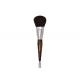 Facial Sculpting Foundation Brush With Luxury Smooth Dark Brown Goat Hair Makeup Brushes