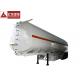 Heavy Duty Fuel Tank Trailer Carbon Steel Body Top Ladder With Hand Rail