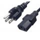 Japan Power Cables JET Approval 3Pin To IEC C13  Laptop Electrical Cable Pse Computer Cable Power Cords
