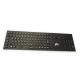 LED Backlight Industrial Keyboard With Trackball Full FN Keys 103 Keys