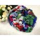 Mixed Color Women Cotton / Voile Scarves Neck Warmers Of Winter