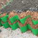 Green Geocell Gravel Grid for Parking Lot Soil Stabilization and Driveway Construction