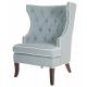 2018 China supplier wholesale upholstered accent chair living room