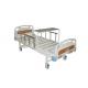 Aluminum Guardrail 2 Crank Medical Hospital Bed With Overbed Table (ALS-M206)