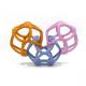 Food Grade Soft BPA Free Silicone Teething Ball Customized Color