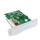 Plastic White Bluetooth Card Reader ISO7810 Magnetic For Casino / Self Service Terminal