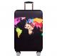 World Map Protective Luggage Cover Travel Suitcase Cover For 18 - 32 Inches