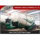 2017 3 Axles Bulk cement tanker trailers compressor and diesel engine 55CBM