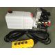 G3/8 Oil Port Mini Hydraulic Power Packs , DC 24v Hydraulic Power Pack With 8L Plastic Oil Tank