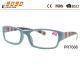 2018 most popular glasses Wholesale frame reading glasses with pattern in the temple