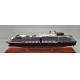 MS Zuiderdam Cruise Ship  Models Ivory White Color For Outdoor Exhibition