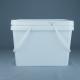 20kg Square Plastic Bucket Customized For Anti Stone Paint