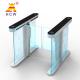 Slim Acrylic Side Cover High Speed Barrier Turnstile Gate For Access Control
