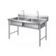 Custom Made Clean Room Equipments 201 Stainless Steel Sink For Hospital