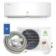 Brushless 12000 BTU Split Air Conditioner Eco Friendly Refrigerant White Color