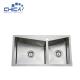 Double Bowl Handmade House Kitchen Sink Stainless Steel Kitchen Sinks With