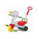 2 - In - 1 Kids Ride On Toys Push Car And Tricycle W / Handle Music Light Environmentally - Friendly
