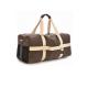 Ultralight Foldable Mens Overnight Travel Bag Zip Top Oversize Customized 