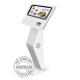 15.6 Wall Mountable Printer QR Code Reader Self Service Kiosk With PC All In One