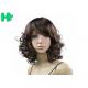 Kanekalon Fiber Synthetic Short Curly Wigs For For Black And White Women