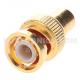 BNC-RM11 Gold Plated BNC Male to RCA (Phono) Female Adapter