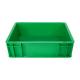 Solid Box Stacking Plastic Crate Eco-Friendly Container for Space-Saving Storage