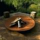 80cm Rusty Corten Fire Bowl Brazier Outdoor For Camping Party