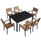 Coastal 0.5CBM Dining Table Chairs Outdoor Garden Furniture