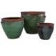 Rustic Garden Pots, Outdoor Pots, Ceramic Pots,9365 set3