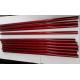 red  color 12mm colorful carbon fiber tubes  with good looking appearance