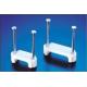 Double nail type flat cable clips