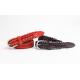 Red Braided Leather Belt Womens For Jeans And Dress / Pin Buckle Belt